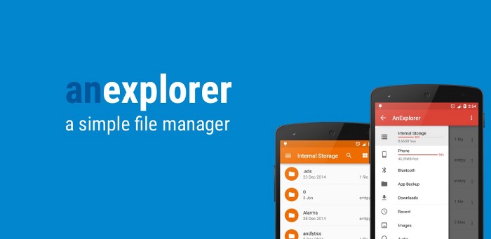 Source code app Android AnExplorer